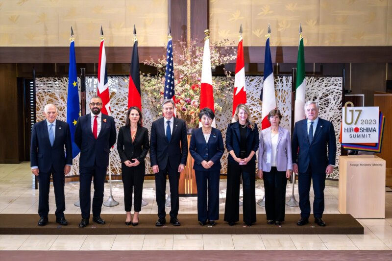 El G7 se compromete a seguir apoyando a Ucrania y a aumentar las sanciones a Rusia