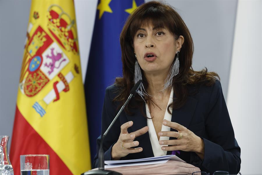La ministra de Igualdad, Ana Redondo. Imagen EFE