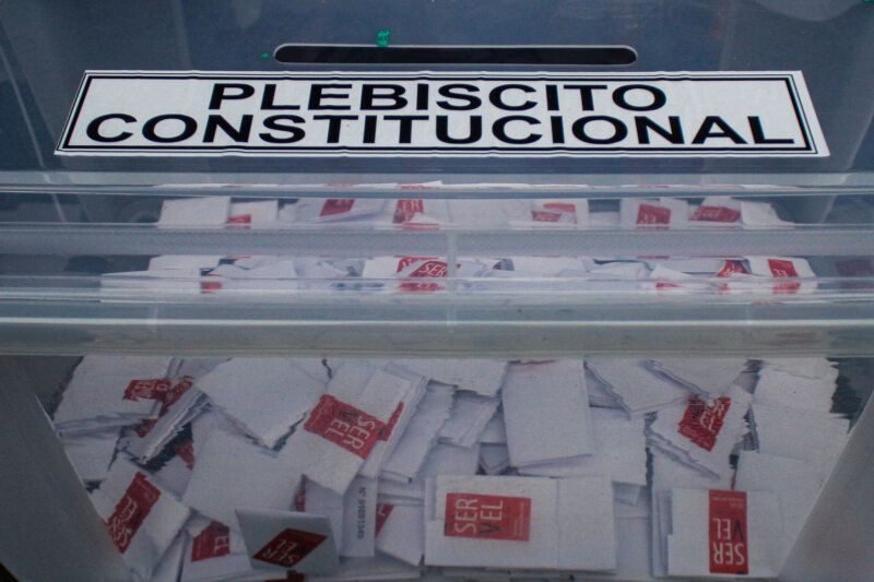 Plebiscito Constitución Chile. EP
