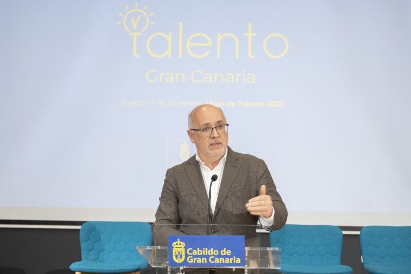 Antonio Morales, presidente del Cabildo de Gran Canaria. Imagen Cabildo de Gran Canaria