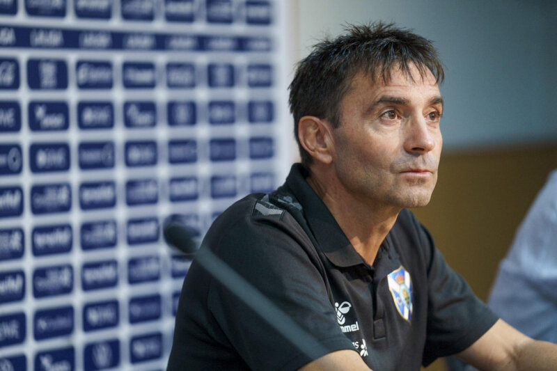 El entrenador del Club Deportivo Tenerife, Asier Garitano, busca cerrar el año "con buen sabor de boca" de cara al partido ante el CD Leganés