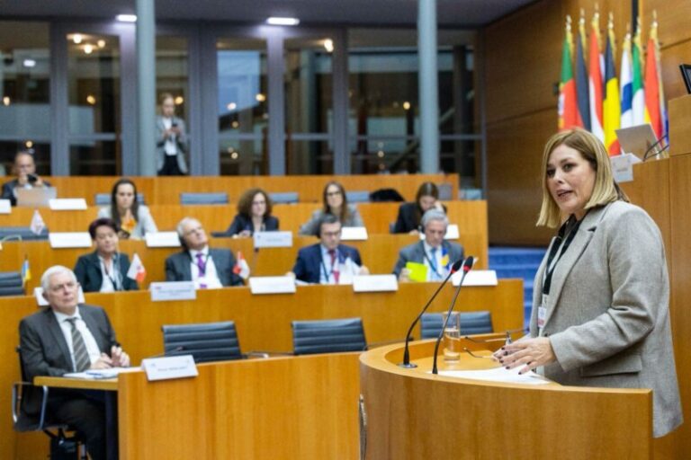 Astrid Pérez solicita liderar desde Canarias el grupo sobre migración del CALRE