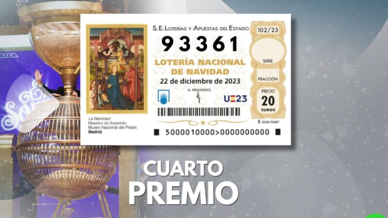 loteria-navidad-2023. Cuarto premio 1