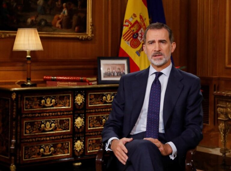 El rey, Felipe VI: “Es con la unión y el esfuerzo colectivo como sale un país adelante”