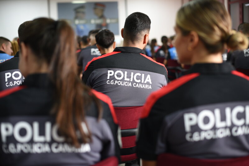 Agentes de la Policía Canaria. Imagen de recurso Gobierno de Canaias