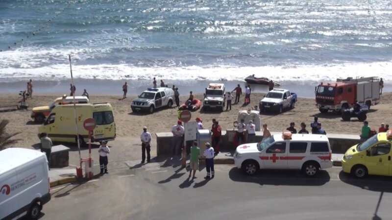 Más muertes por ahogamiento que muertes en accidente de tráfico en Canarias 