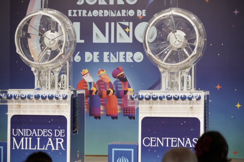 La Lotería de 'El Niño' reparte este sábado 770 millones de euros en premios