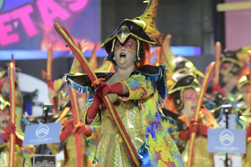 Murga Kikirinietas carnaval de Las Palmas de Gran Canaria 2024 en la segunda fase 