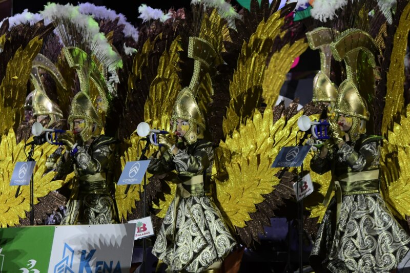 Murga Lengüetudos en el carnaval de Las Palmas de Gran Canaria 2024