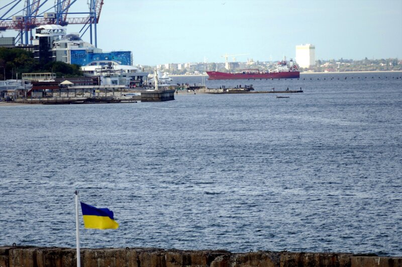 Detenido presunto espía ruso. Imagen de archivo del puerto de Odesa, en Ucrania. Ukrinform/dpa  (Archivo)
