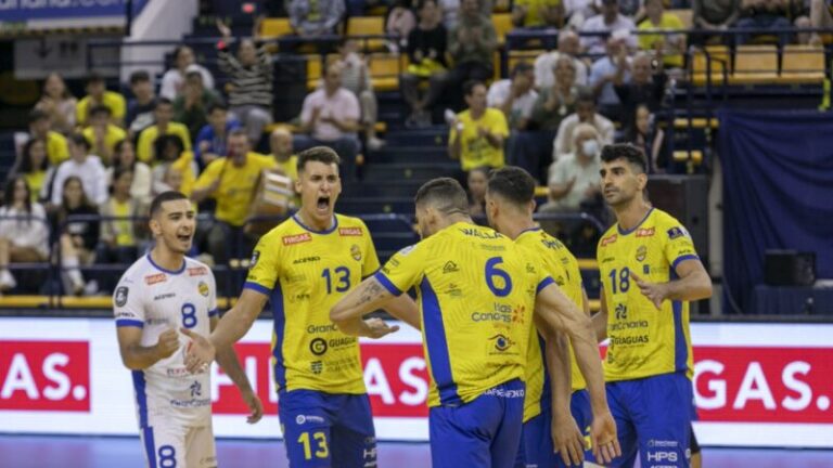 (3-1) El CV Guaguas hace historia, tumba al subcampeón de Europa y se clasifica para la siguiente ronda