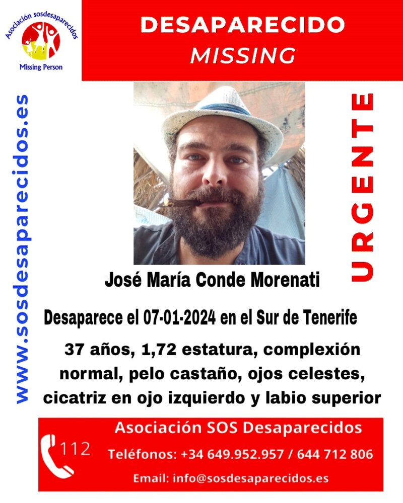 Buscan a dos hombres desaparecidos, uno en El Hierro y otro en Tenerife