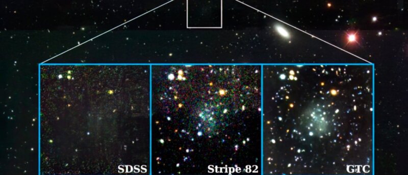 Galaxia Nube descubierta por el IAC / Instituto de Astrofísica de Canarias