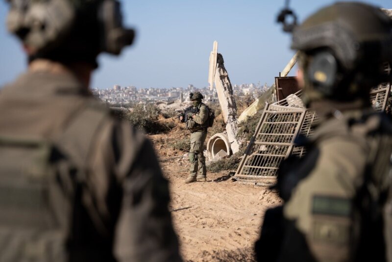 Mueren 21 militares. Imagen: Militares israelíes en la Franja de Gaza. Ejército de Israel