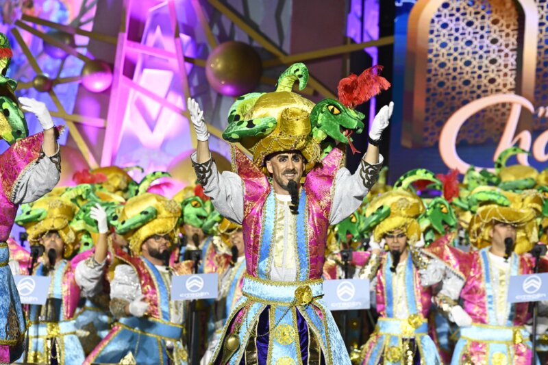 Murga Chacho Tú en la primera fase del concurso de murgas de Las Palmas de Gran Canaria 2024