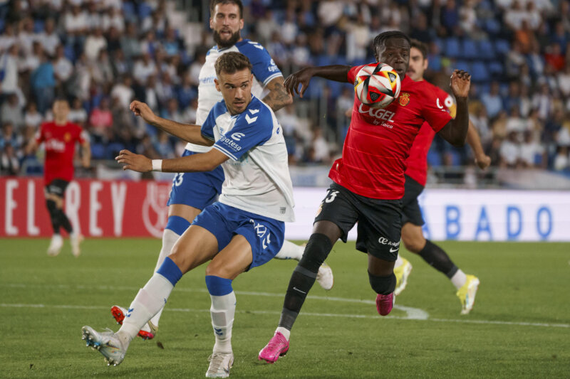 0-1. Un gol del Mallorca en el minuto 120 elimina al Tenerife de la Copa del Rey