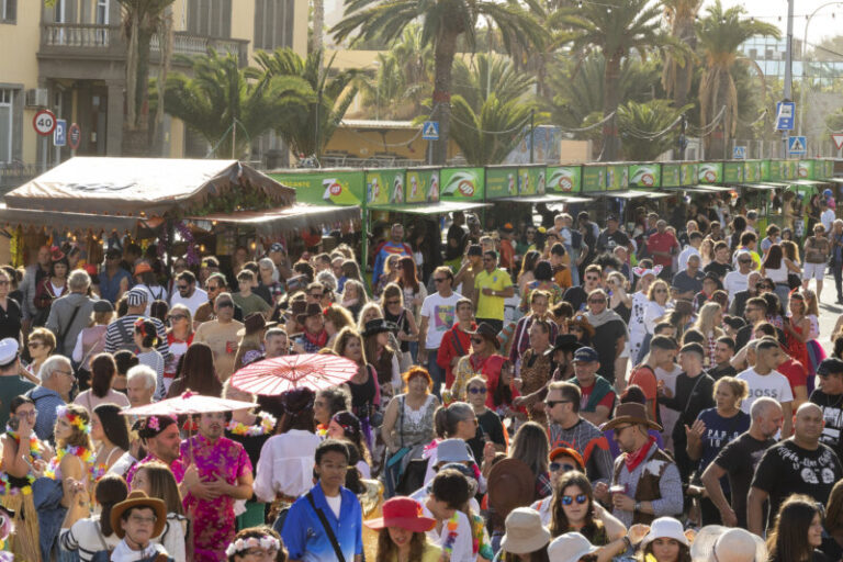 Primera jornada de día de ‘Los Carnavales del Mundo’ en Las Palmas de Gran Canaria