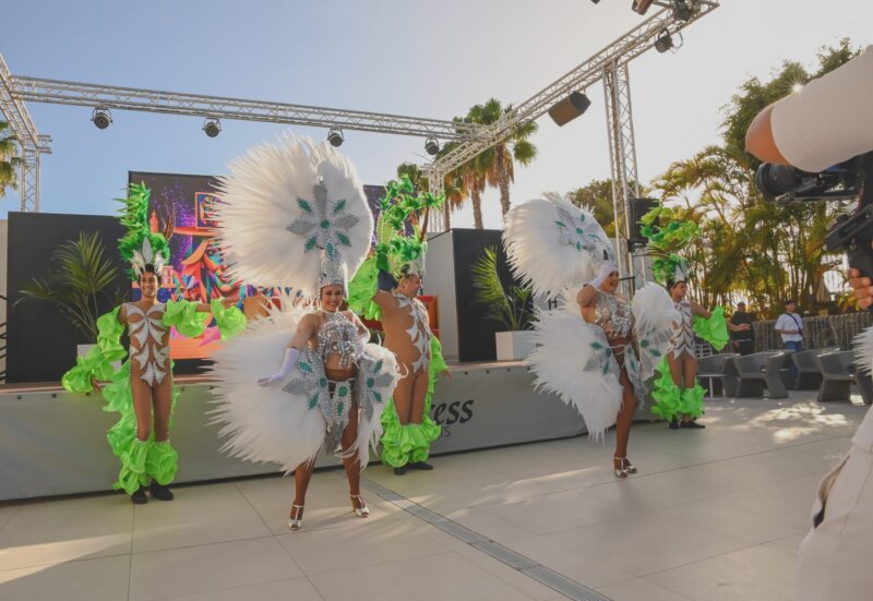 Acto de presentación del Carnaval Internacional de Maspalomas. Imagen Ayuntamiento de San Bartolomé de Tirajana