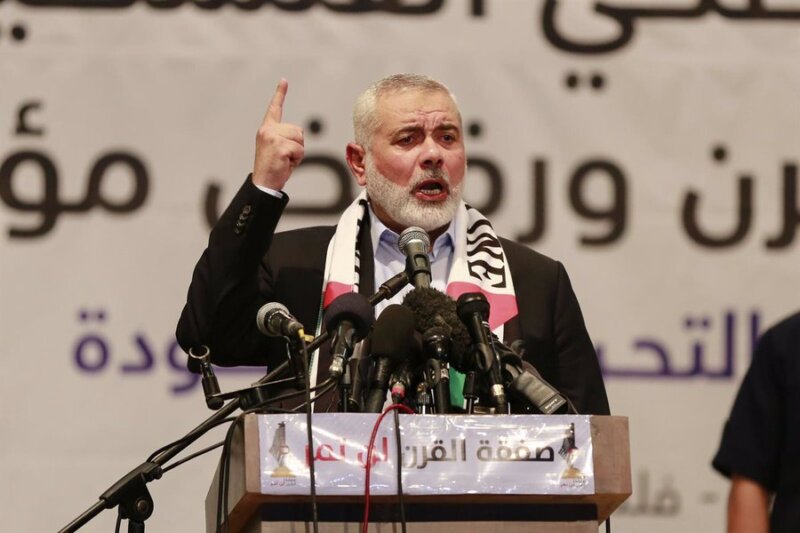 El líder del brazo político del Movimiento de Resistencia Islámica (Hamás), Ismail Haniye- Mohammed Talatene/dpa (Archivo)