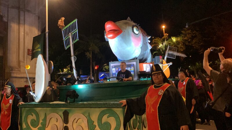 Santa Cruz de Tenerife entierra a la Sardina del Carnaval