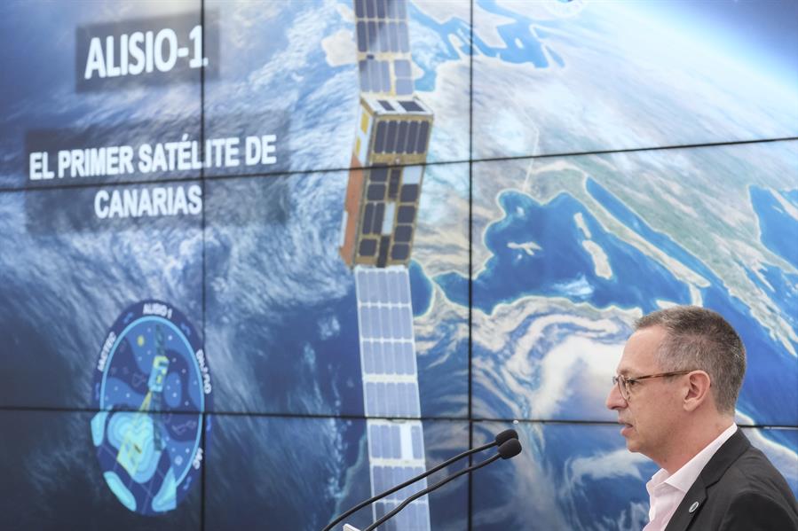 Presentan las primeras imágenes del satélite canario Alisio-1