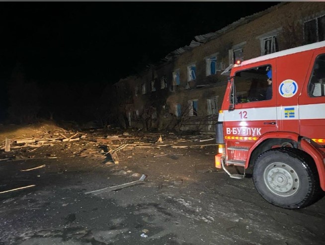 Ataque contra un hospital en Járkov. Imgen Europa Press / Gobierno regional de Járkov