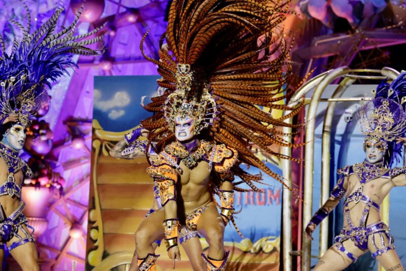 Drag Elektra, ganador de la Gala Drag del Carnaval de Las Palmas de Gran Canaria 2024