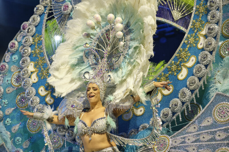 Náyade Martín Delgado, candidata 1 a Reina del Carnaval 2024 / RTVC