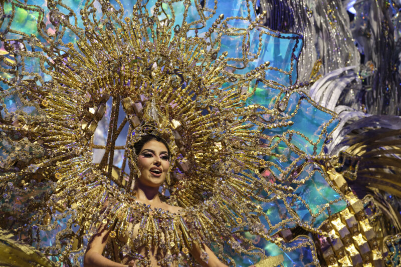 Corina Mrazek González, candidata 2 a Reina del Carnaval de Santa Cruz de Tenerife 2024 / RTVC