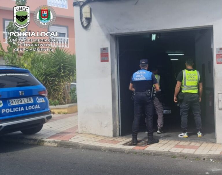Destapan tres talleres clandestinos de reparación de coches en la capital grancanaria
