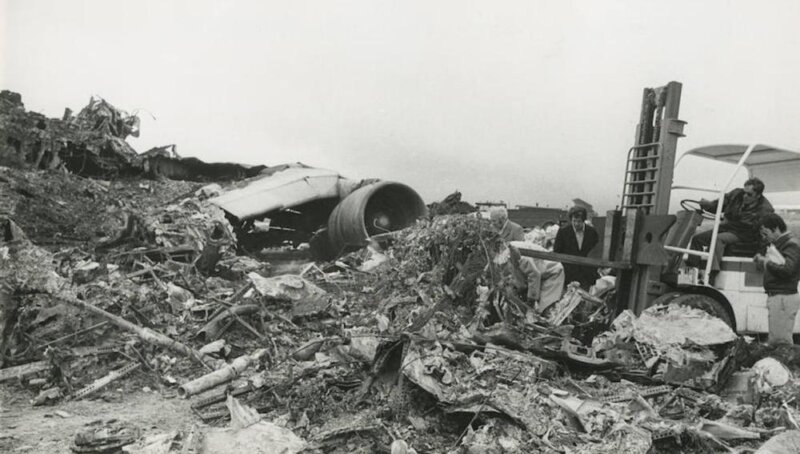 ‘Crónicas de San Borondón’ explora las claves del accidente aéreo de Los Rodeos en 1977 este viernes 22 de marzo a las 22:00 horas. En la imagen, el accidente aéreo
