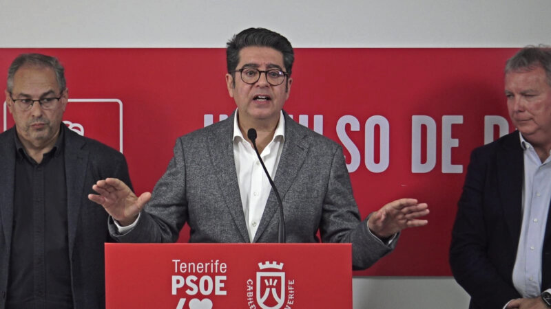El PSOE denuncia la paralización de los proyectos de carreteras en Tenerife