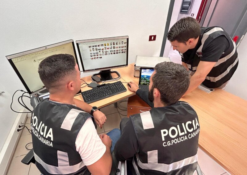 La Policía Canaria realizó la Operación Querubín en Tenerife