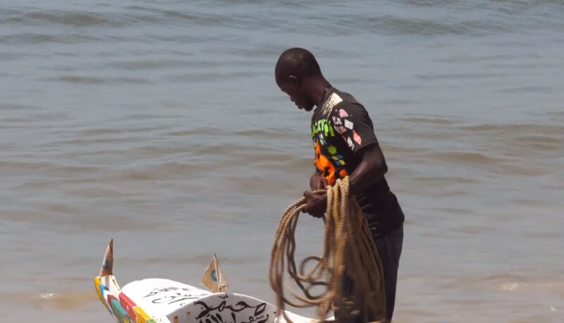 Pescador - Fotogramas del documental 'Senegal, tierra de oportunidades'