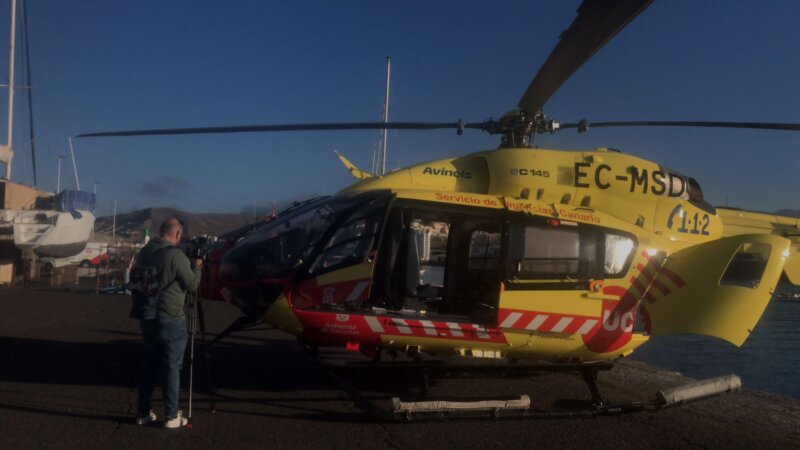 Dos fallecidos y unas quince personas en estado crítico en un cayuco al sur de Gran Canaria