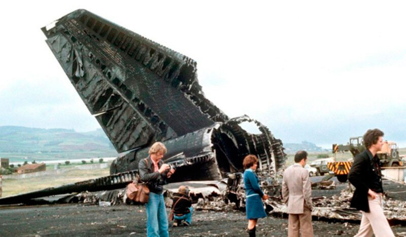 ‘Crónicas de San Borondón’ explora las claves del accidente aéreo de Los Rodeos en 1977 este viernes 22 de marzo a las 22:00 horas. En la imagen, el accidente aéreo