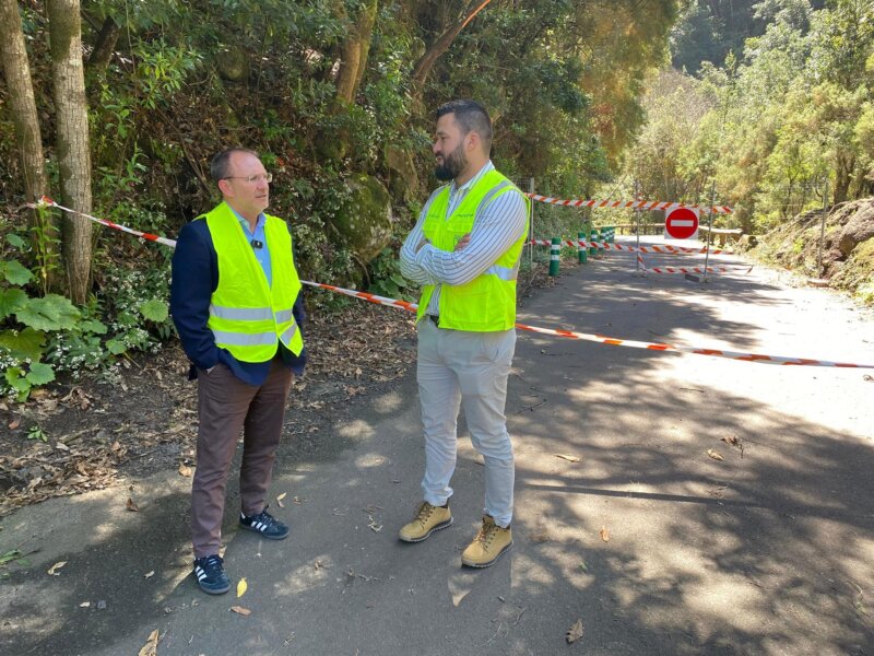 El Cabildo de La Palma adjudica por vía de emergencia el ‘falso túnel’ de Los Tilos