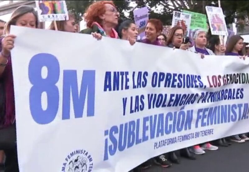 Manifestaciones en Canarias por la igualdad en este 8M