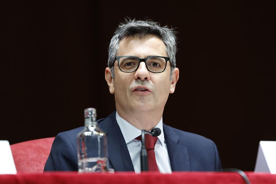 Bolaños confía en que Sánchez siga como presidente. Imagen: El ministro de la Presidencia, Justicia y Relaciones con las Cortes, Félix Bolaños. EFE