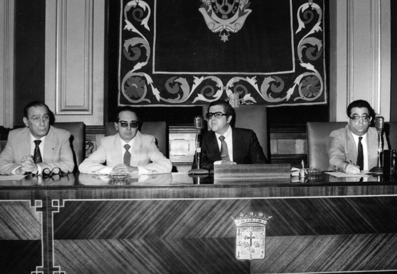 Imagen Fernando Bergasa como presidente de la Junta de Canarias. Foto EFE