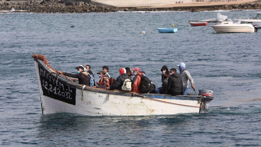Marruecos ha informado que los migrantes son de origen subsahariano y asiático