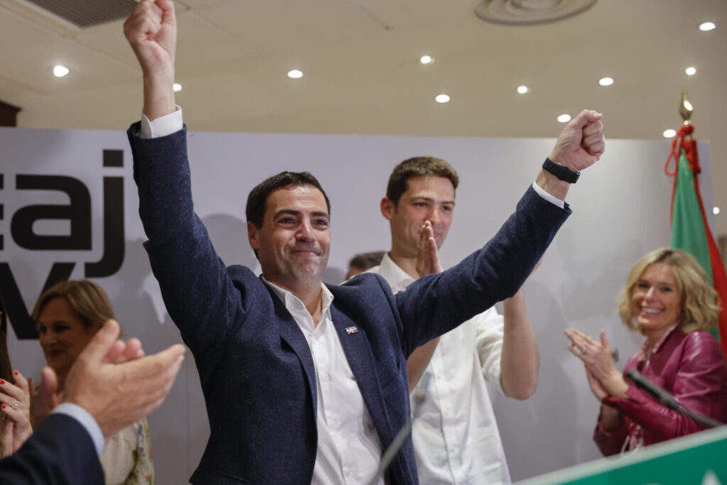 El PNV vence en las elecciones del País Vasco con más votos