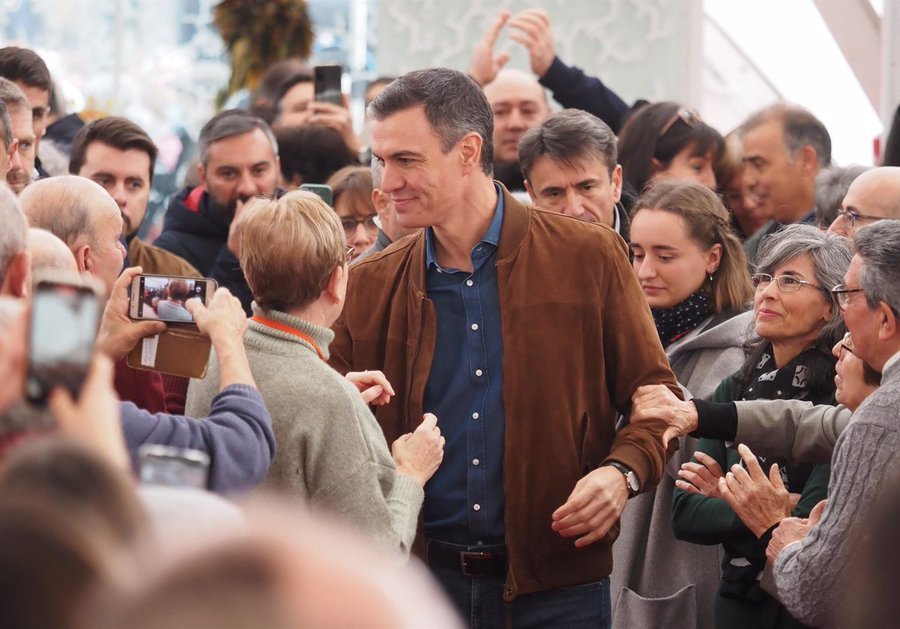 A la espera de la decisión de Pedro Sánchez. Imagen: El secretario general del PSOE y presidente del Gobierno, Pedro Sánchez. EP