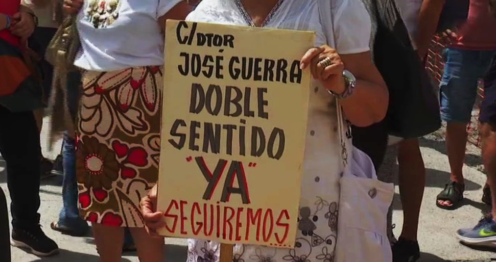 Vecinos de La Isleta se oponen al cambio de sentido de la calle José Guerra