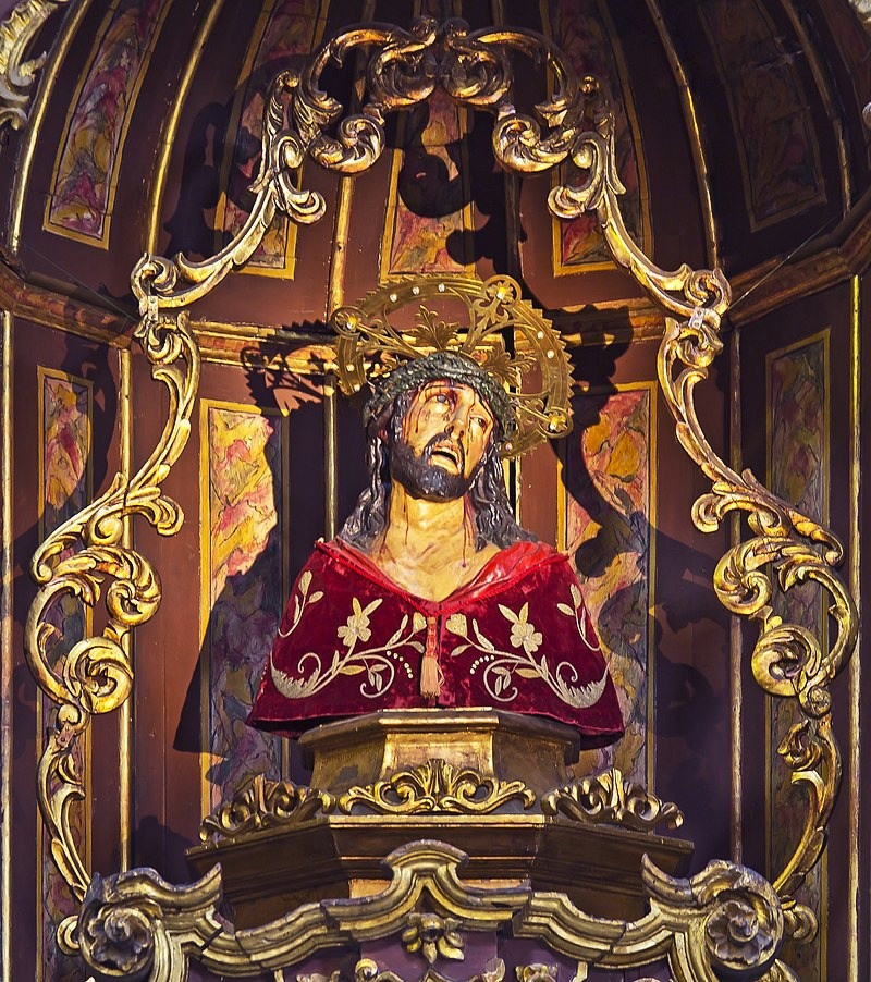 Imagen del Señor de Las Tribulaciones. Iglesia de San Francisco, Santa Cruz de Tenerife 