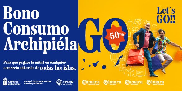 Comienza la campaña del bono consumo para toda Canarias