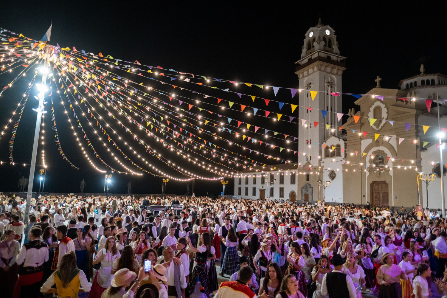 Canarian Television broadcasts the Proclamation of the Candelaria Festivities