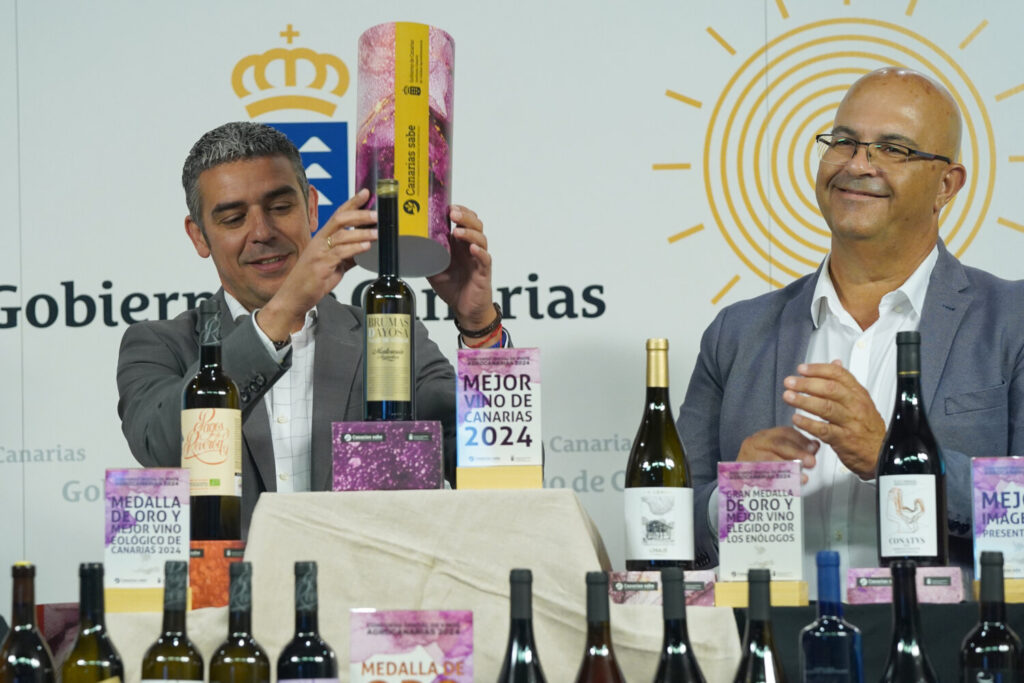 Mejor Vino de Canarias 2024. Imagen cedida Gobierno de Canarias