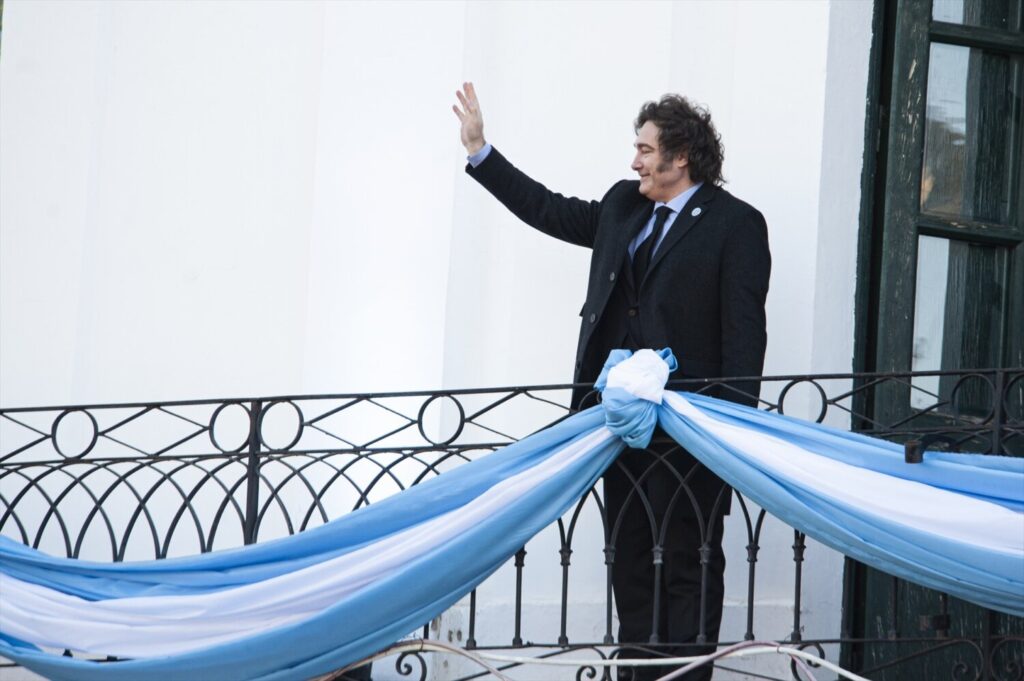 El presidente de Argentina, Javier Milei. Imagen Europa Press/Contacto/Daniel Bustos 