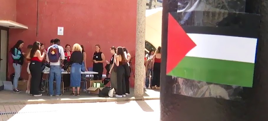 Las universidades canarias secundan las protestas contra la guerra en Palestina